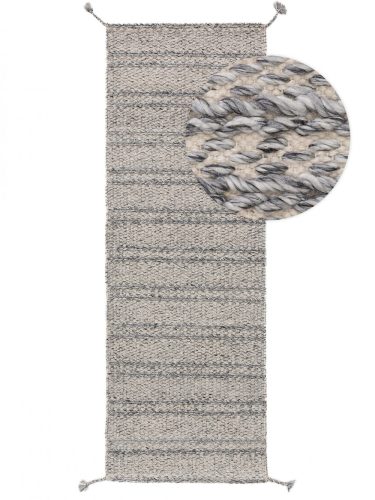 Újrahasznosított anyagból készült szőnyeg Rene Grey 70x200
