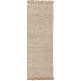 Wool Runner Lars Beige 70x200 cm
