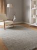 Wool Rug Lars Light Grey 120x170 cm