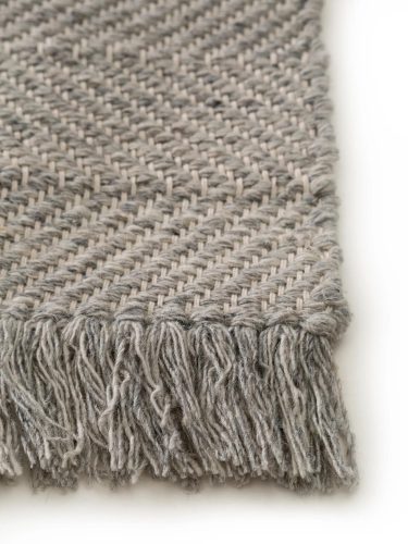 Wool Rug Lars Light Grey 160x230 cm