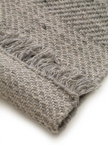 Wool Rug Lars Light Grey 160x230 cm