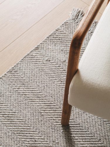 Wool Rug Lars Light Grey 200x300 cm
