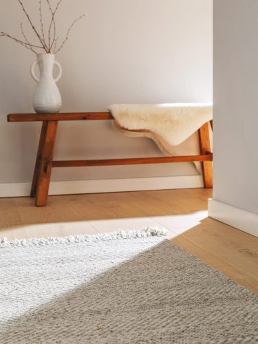 Wool Runner Lars Light Grey 70x200 cm
