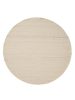 Wool Rug Lars Cream ø 100 cm round