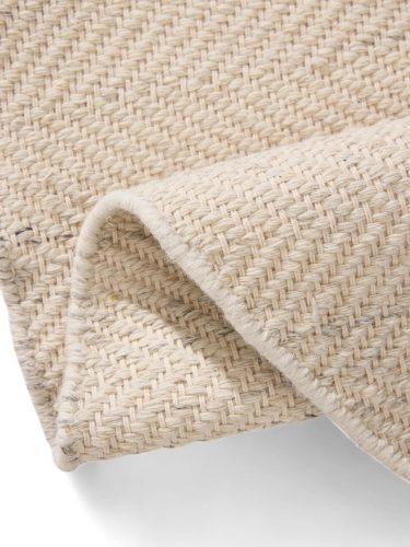 Wool Rug Lars Cream ø 100 cm round