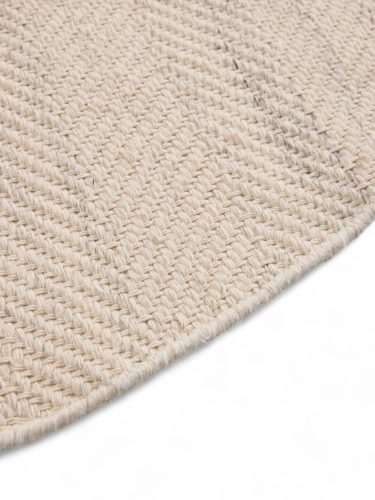 Wool Rug Lars Cream ø 250 cm round