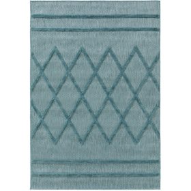 In- & Outdoor Rug Bonte Turquoise 120x170 cm