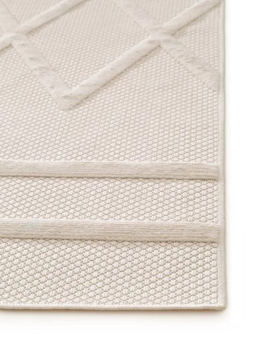 In- & Outdoor Rug Bonte Cream 200x290 cm