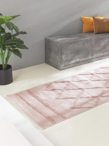 In- & Outdoor Rug Bonte Rose 75x220 cm