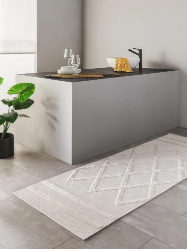 In- & Outdoor Rug Bonte Cream 75x220 cm