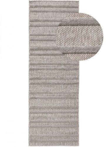 Kül- és beltéri szőnyeg Bonte Light Grey 75x220