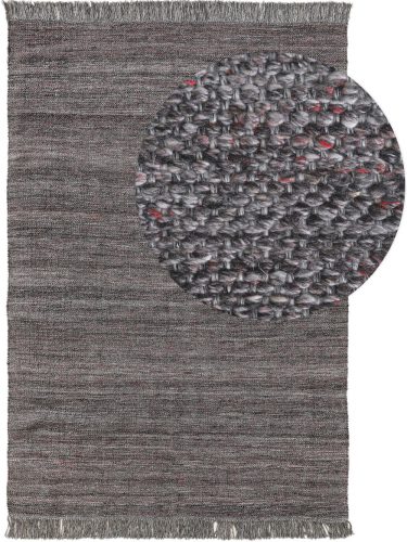 Újrahasznosított anyagból készült szőnyeg Damian Grey/Red 120x170