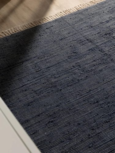 Rug made from recycled material Tom Dark Blue 120x170 cm