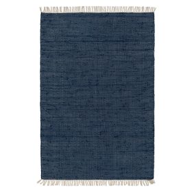 Rug made from recycled material Tom Dark Blue 60x100 cm