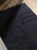 Rug made from recycled material Tom Dark Blue 80x250 cm