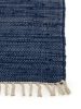 Rug made from recycled material Tom Dark Blue 80x300 cm