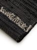 Rug made from recycled material Tom Black 200x300 cm