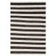 Rug made from recycled material Tom Black/White 60x100 cm