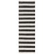 Rug made from recycled material Tom Black/White 70x200 cm