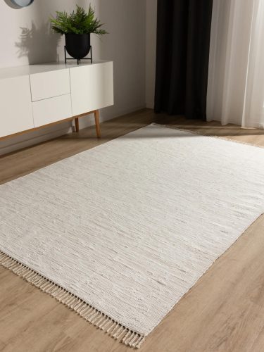 Rug made from recycled material Tom Cream 160x230 cm
