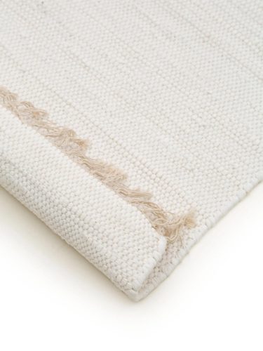Rug made from recycled material Tom Cream 70x120 cm