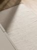 Rug made from recycled material Tom Cream 70x200 cm