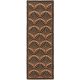 Juta szőnyeg Baru Multicolour/Brown 80x250 cm