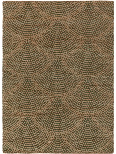 Juta szőnyeg Baru Beige/Green 80x150 cm