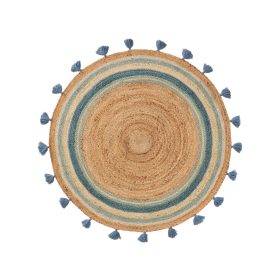 Kids rug Lovis Turquoise 115 cm round
