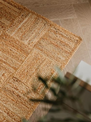 Jute Rug Jutta Light Brown 70x200 cm