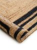 Jute Rug Jutta Black 200x300 cm