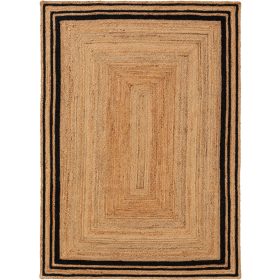 Jute Rug Jutta Black 60x100 cm