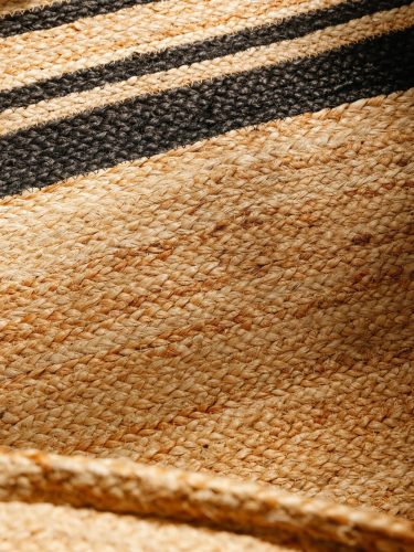 Jute Rug Jutta Black 60x100 cm
