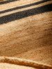 Jute Rug Jutta Black 80x150 cm