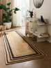 Jute Rug Jutta Black 80x250 cm