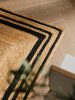 Jute Rug Jutta Black 80x250 cm