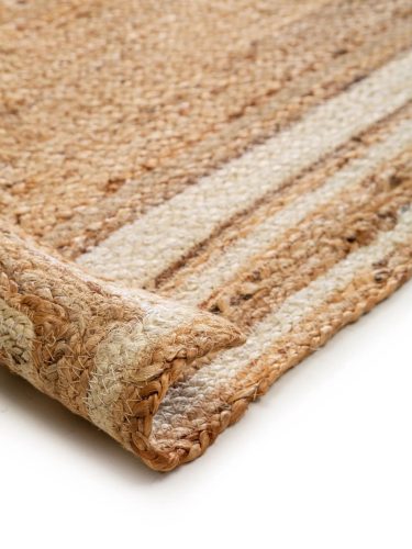 Jute Rug Jutta White 60x100 cm