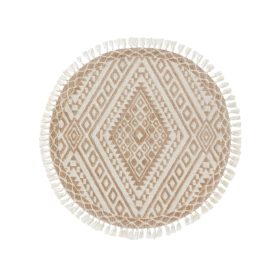 Round Rug Elias Beige ø 150 cm round