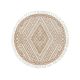Round Rug Elias Beige ø 150 cm round