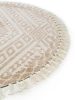 Round Rug Elias Beige ø 150 cm round