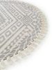 Round Rug Elias Grey ø 150 cm round