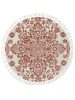 Round Rug Elias Terracotta ø 150 cm round