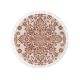 Round Rug Elias Terracotta ø 150 cm round