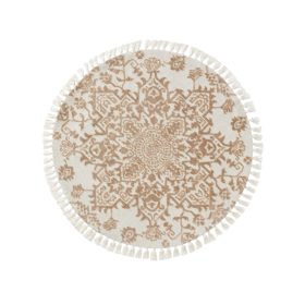 Round Rug Elias Beige ø 150 cm round
