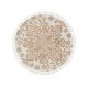 Round Rug Elias Beige ø 150 cm round