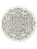 Round Rug Elias Grey ø 150 cm round