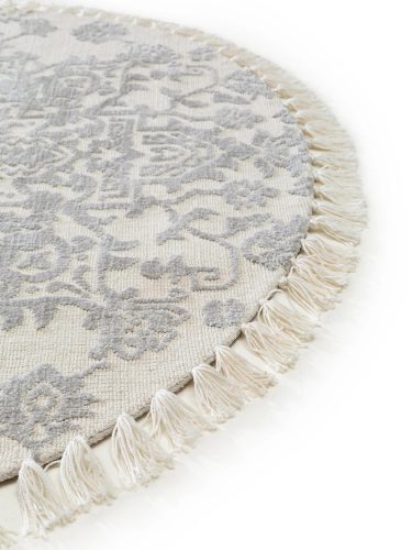Round Rug Elias Grey ø 150 cm round