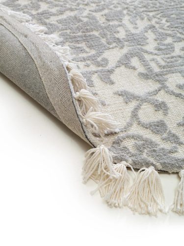 Round Rug Elias Grey ø 150 cm round