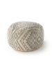 Pouf Elias Grey 55x55x30 cm