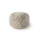 Pouf Elias Grey 55x55x30 cm